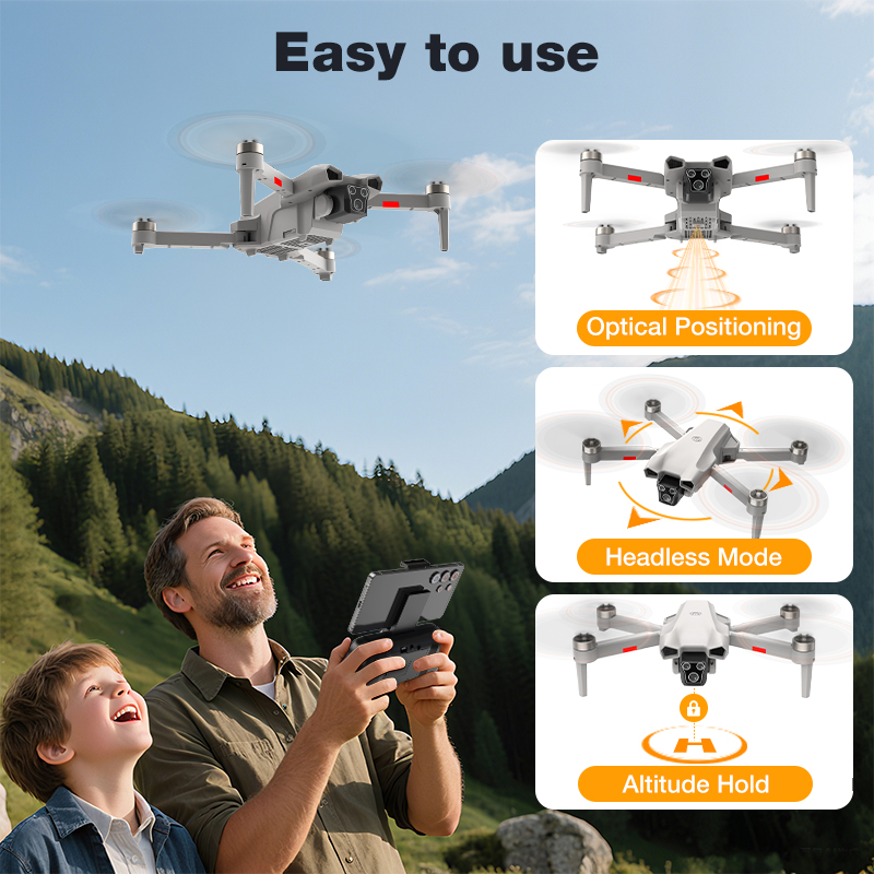 NEW Hot L017 Pro Drone Brushle - Drone Gimbal 3 Axis review and price